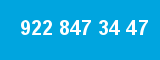 922 847 34 47 922 847 34 47